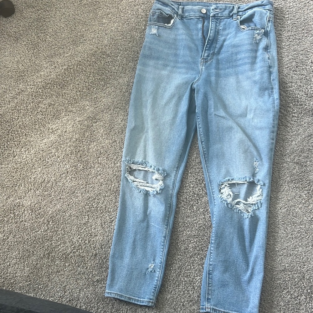 American Eagle Outfitters Boot Cut Jeans - Light Blue